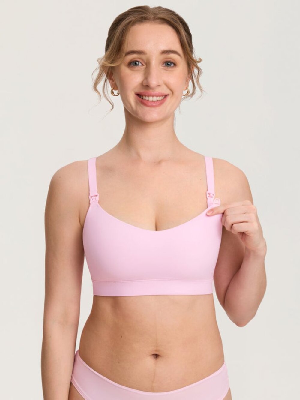 Inbarely® Plus Seamless Molded Nursing Bra